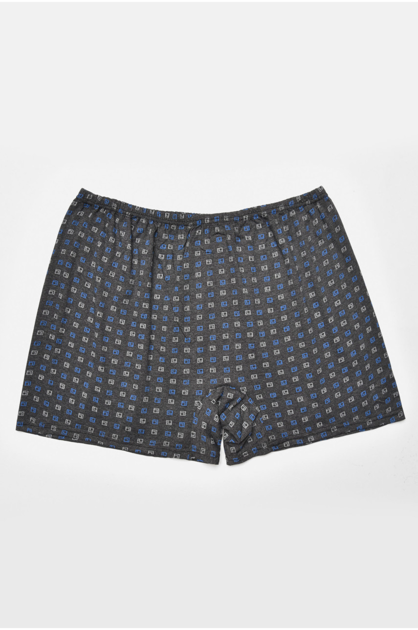 Труси сімейні чоловічі батальні темно-сірого кольору 205302