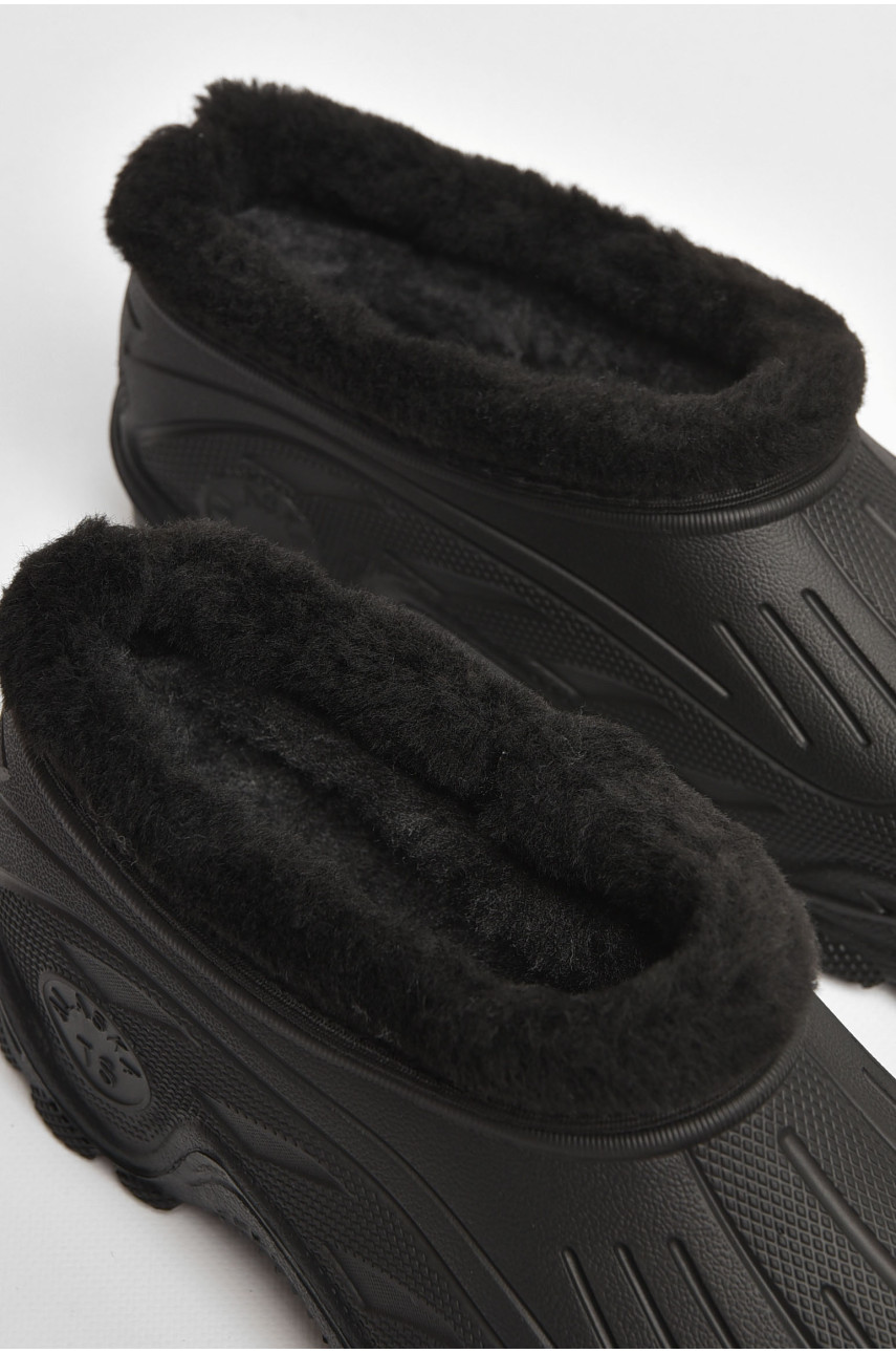 Калоші чоловічі теплі чорного кольору аляска 205306