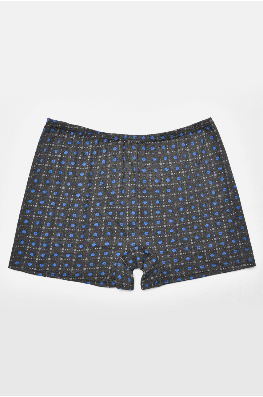 Труси сімейні чоловічі батальні темно-сірого кольору 205307