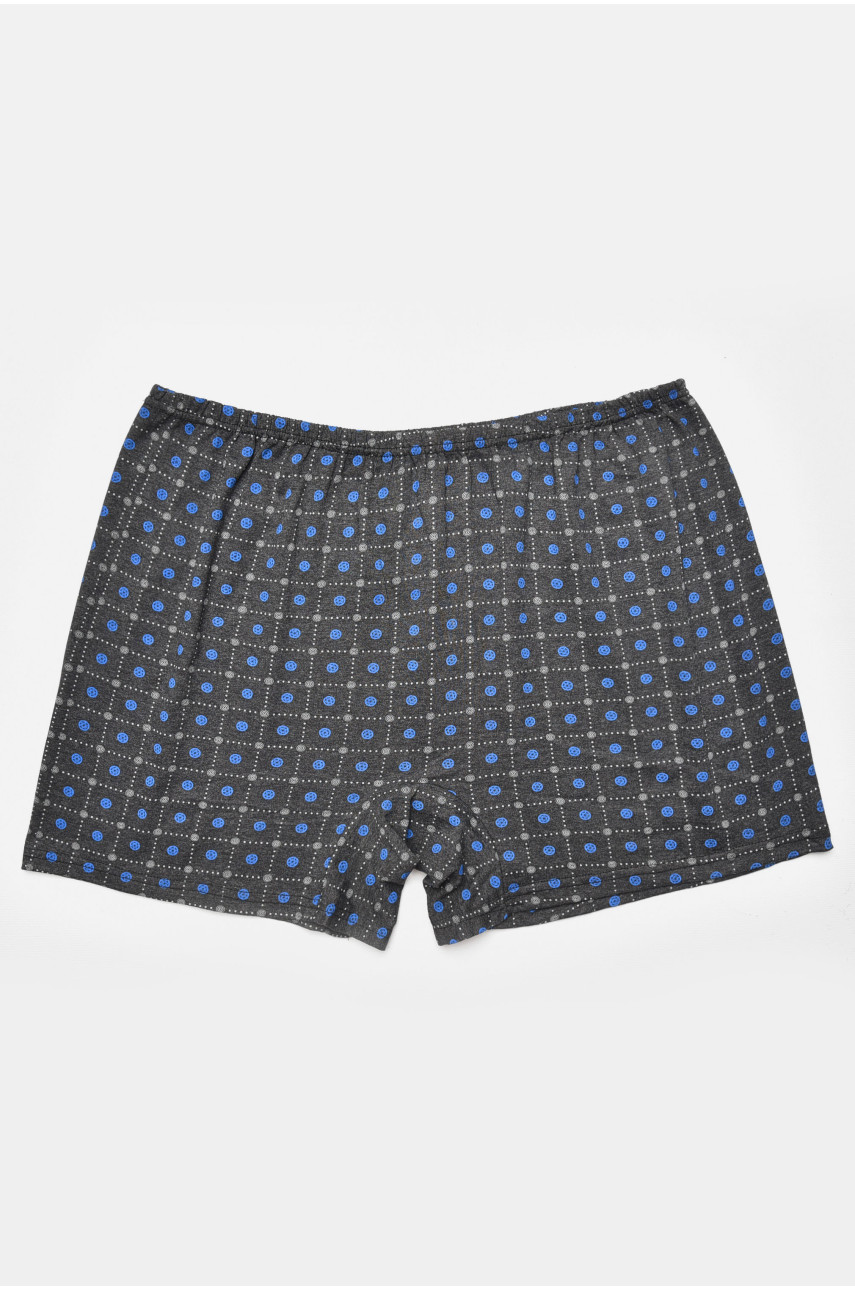 Труси сімейні чоловічі батальні темно-сірого кольору 205307