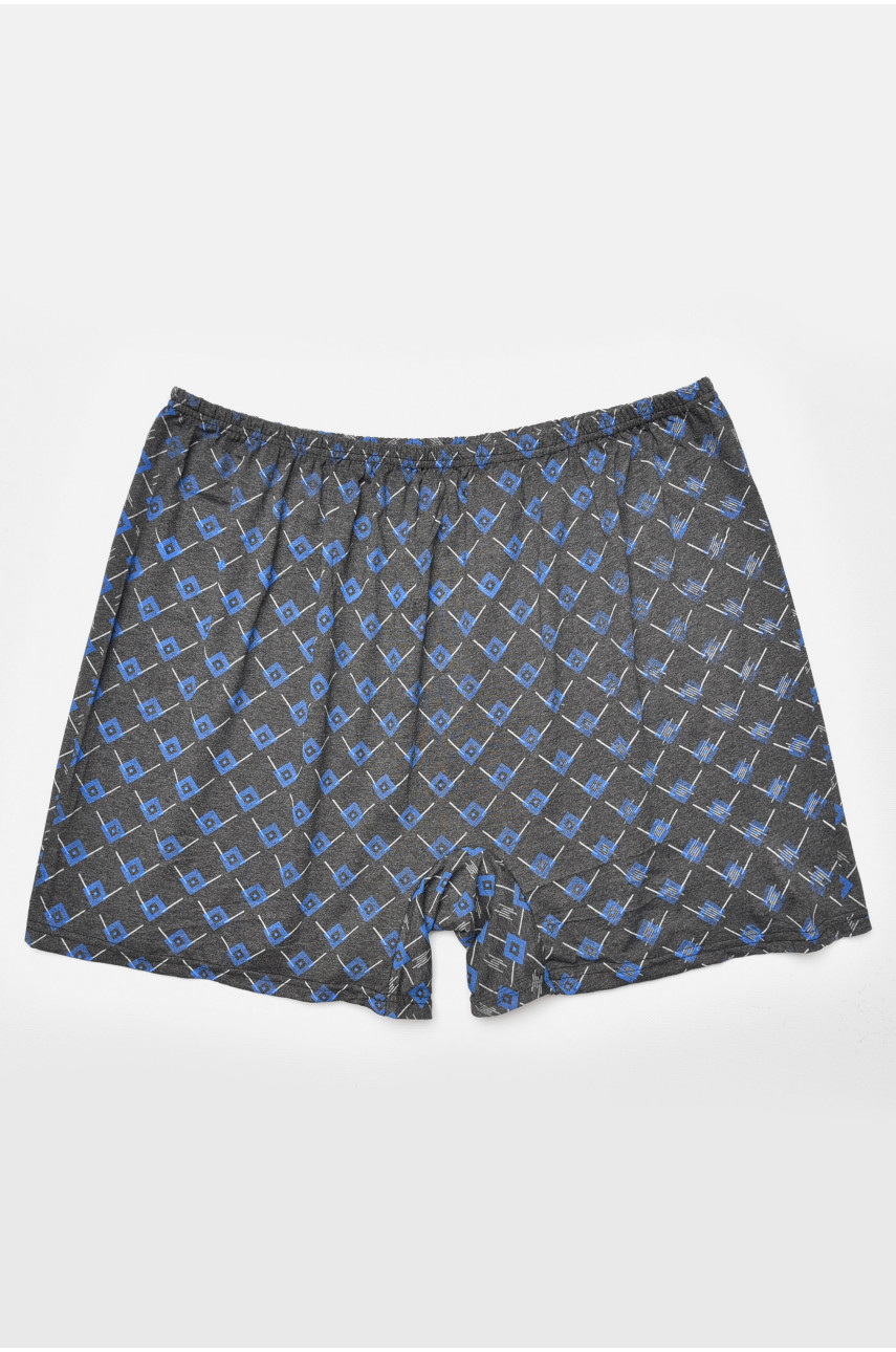 Трусы семейные мужские батальные тёмно-серого цвета 205308