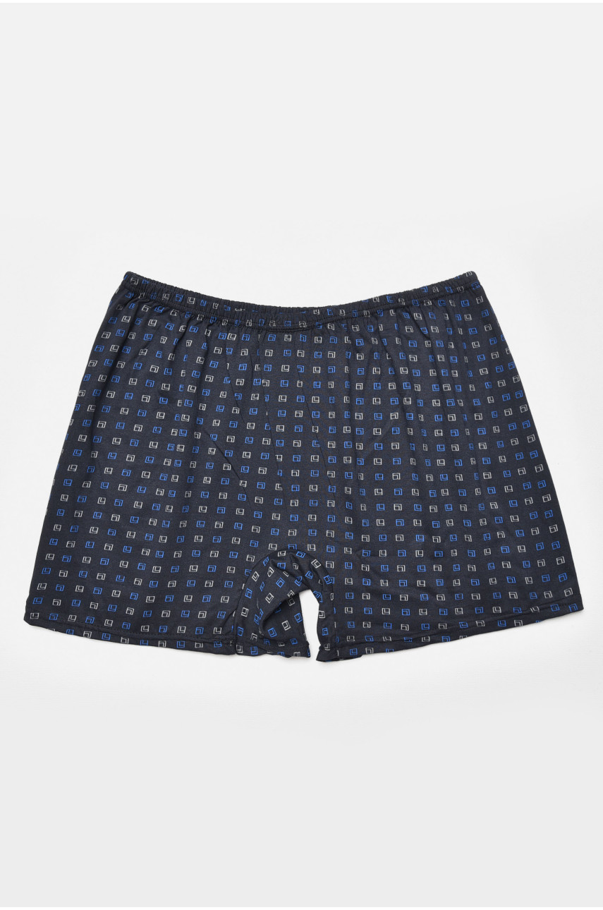 Трусы семейные мужские батальные тёмно-синего цвета 205310