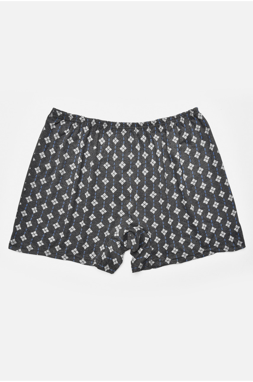 Трусы семейные мужские батальные тёмно-серого цвета 205318