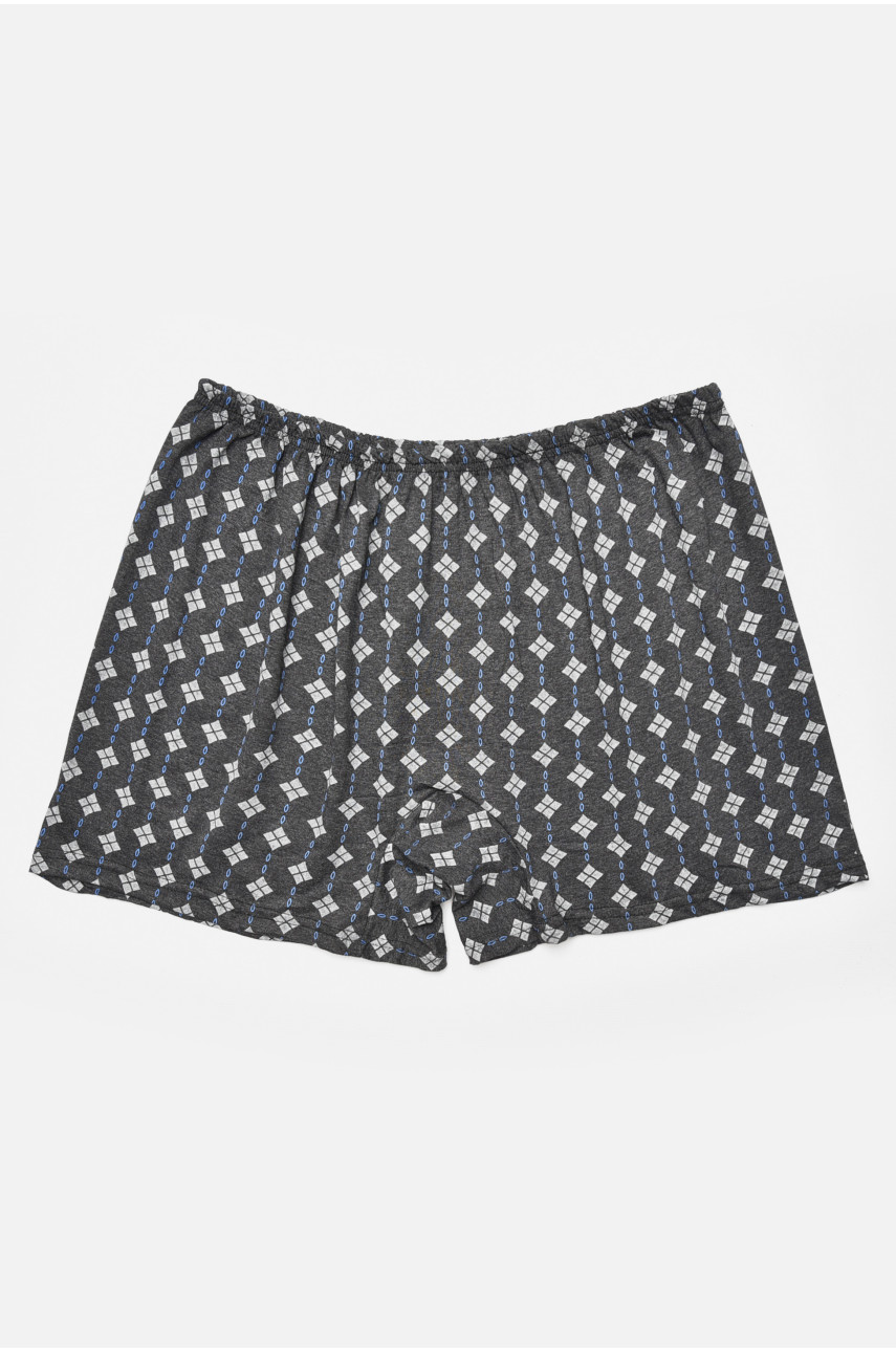 Трусы семейные мужские батальные тёмно-серого цвета 205318