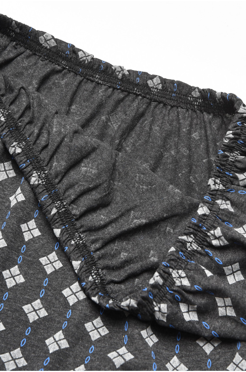 Труси сімейні чоловічі батальні темно-сірого кольору 205318