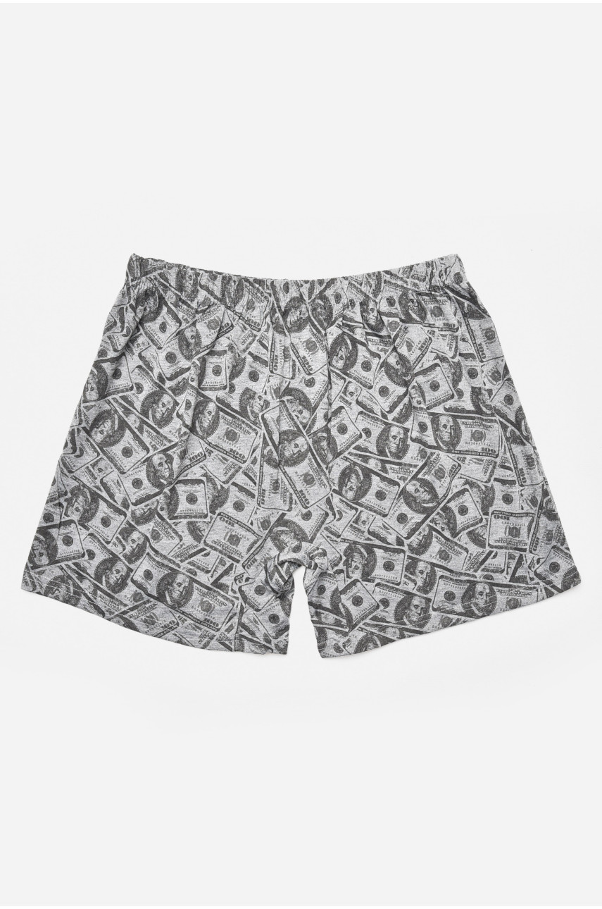 Трусы семейные мужские серого цвета 205337