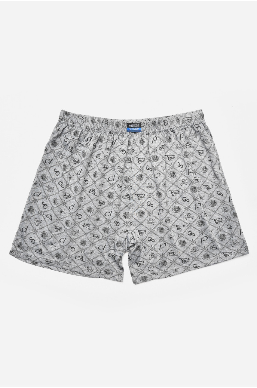 Трусы семейные мужские серого цвета 205338