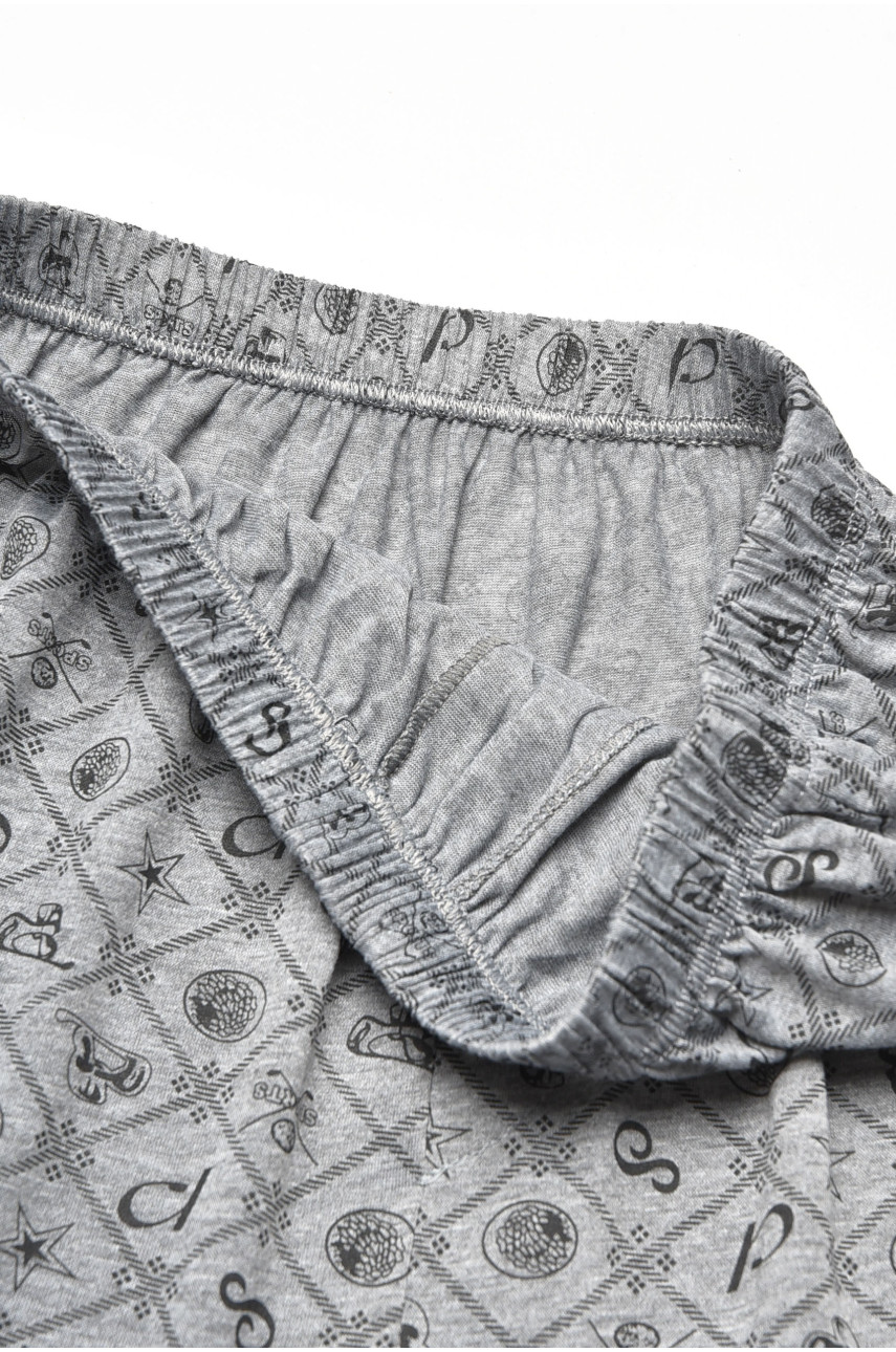 Труси сімейні чоловічі сірого кольору 205338