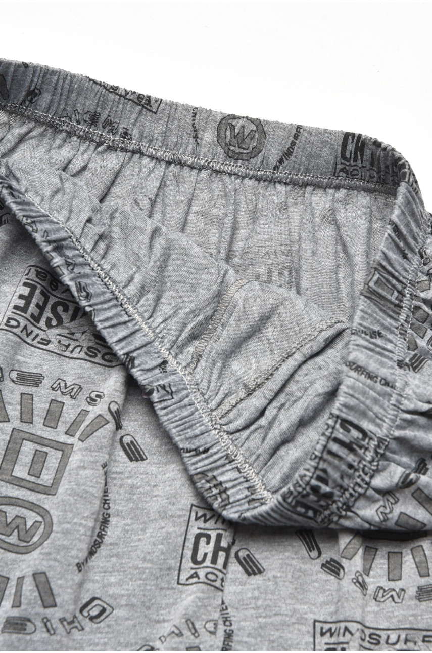 Труси сімейні чоловічі сірого кольору 205339