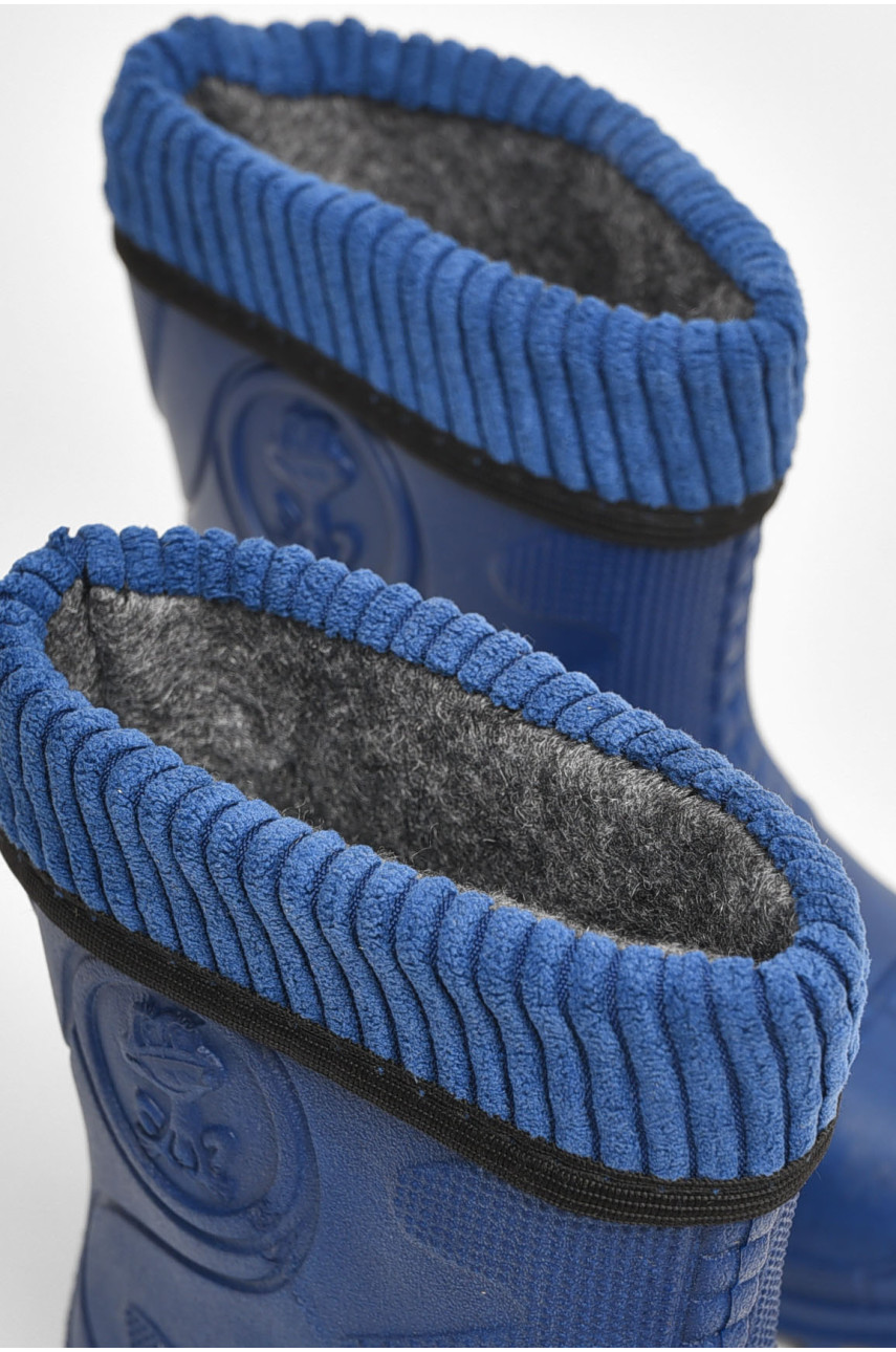 Сапоги пена детские темно-синего цвета со сьемным носком рыбачек2330 205346