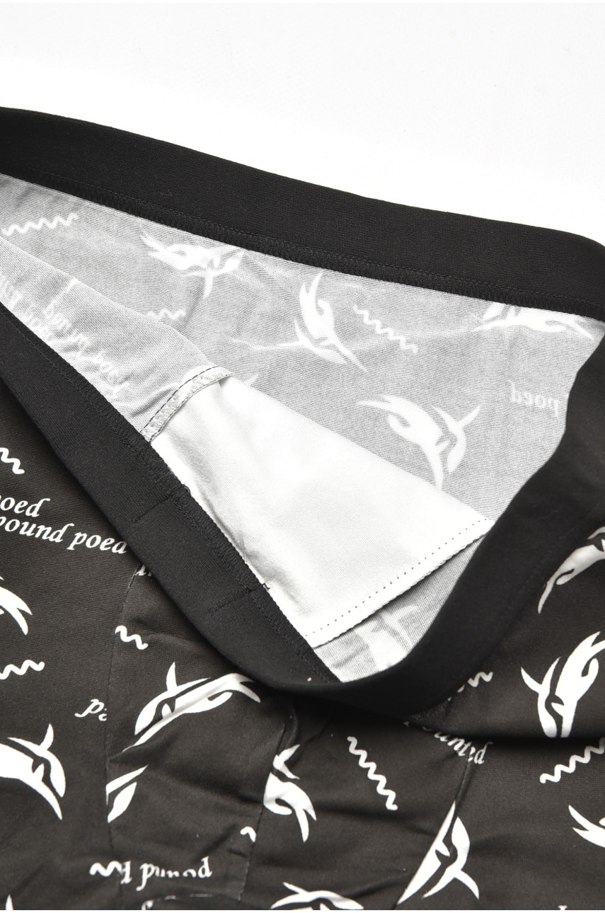 Боксери чоловічі чорного кольору 6803 205351