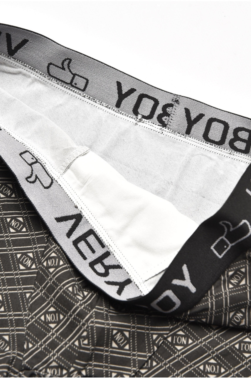 Боксеры мужские черного цвета 6221 205366 Боксеры мужские черного цвета 6221 205366