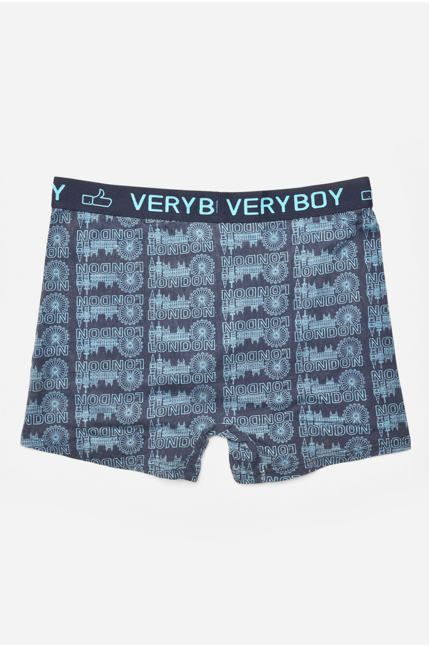 Боксеры мужские тёмно-синего цвета 6201 205371