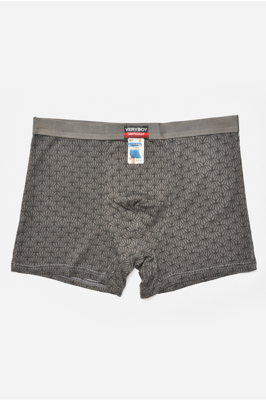 Боксеры мужские тёмно-серого цвета 7218 205375