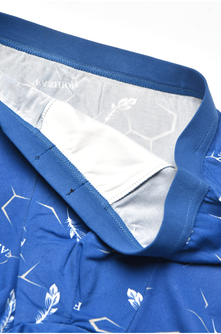 Боксеры мужские синего цвета 6812 205376