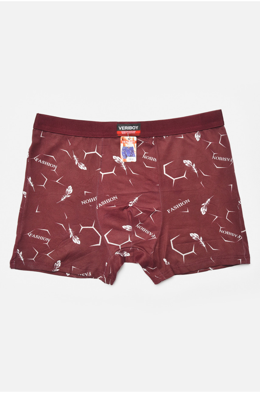 Боксеры мужские бордового цвета 6812 205378