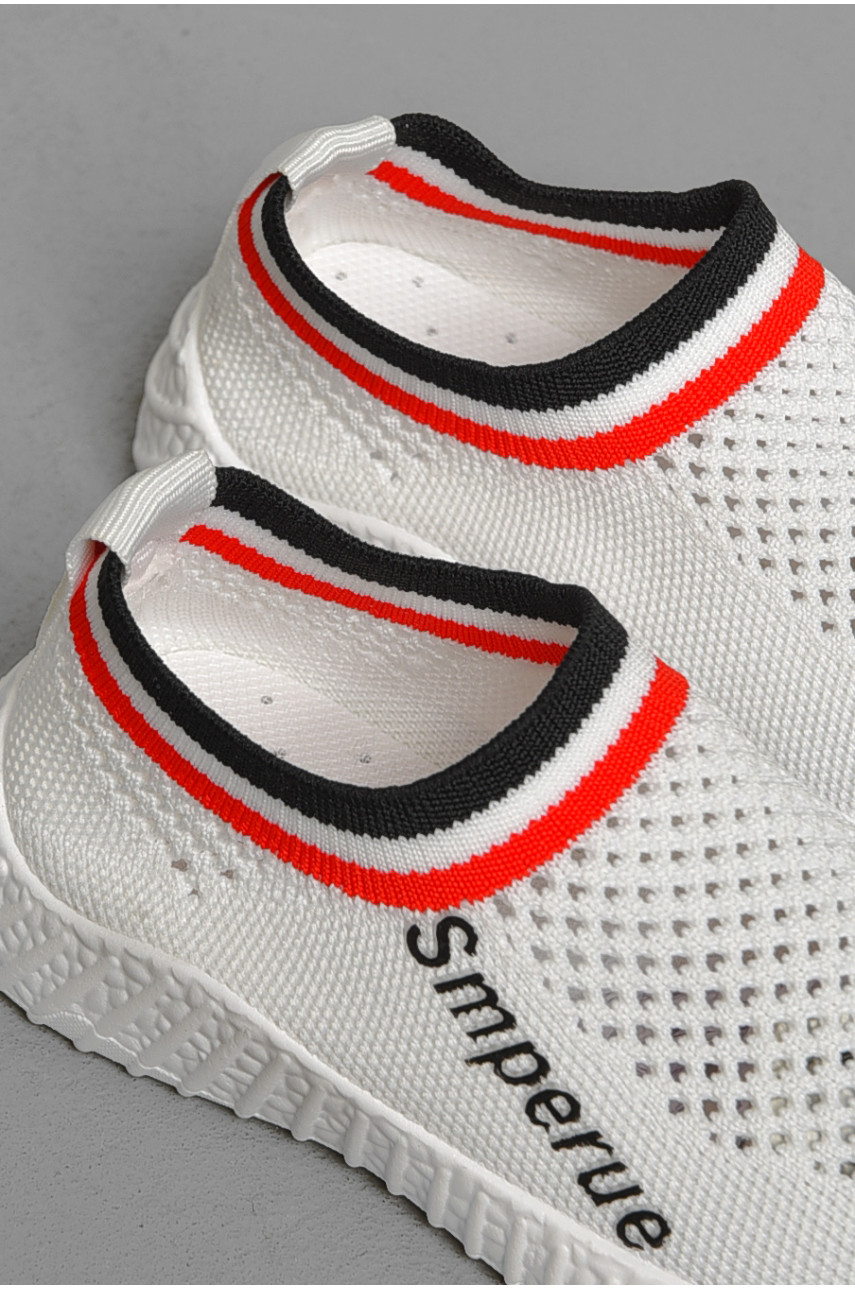 Кроссовки детские белого цвета 5398-6 205405