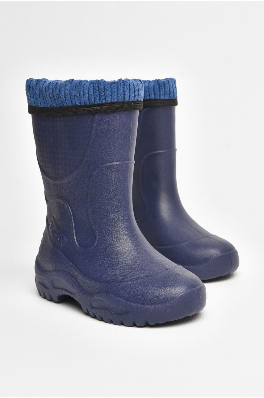 Сапоги пена детские для подростка фиолетового цвета со сьемным носком 3136 205413