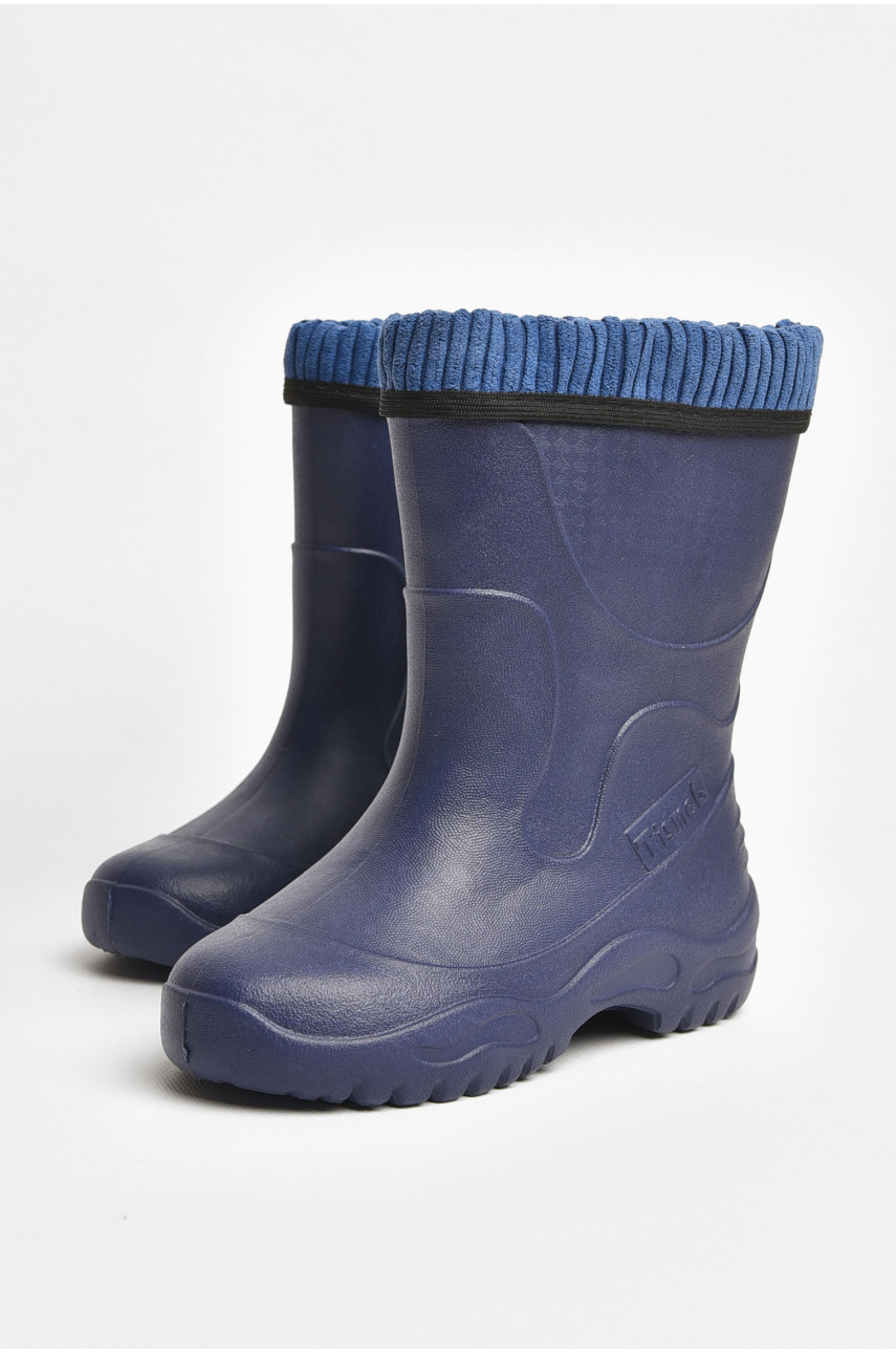 Сапоги пена детские для подростка фиолетового цвета со сьемным носком 3136 205413