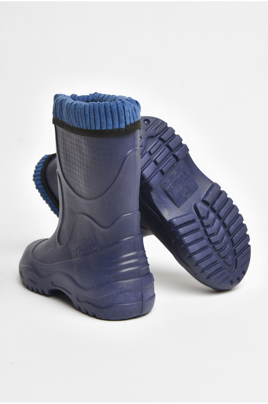 Сапоги пена детские для подростка фиолетового цвета со сьемным носком 3136 205413