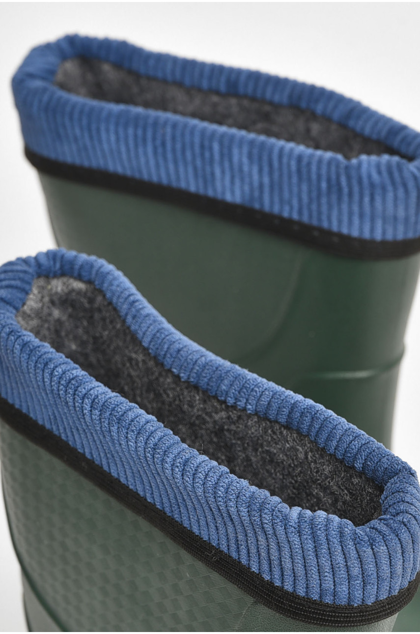 Сапоги пена детские для подростка цвета хаки со сьемным носком 3136 205417