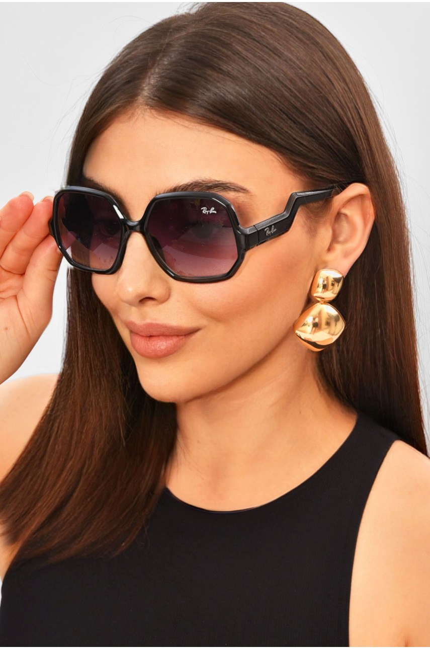 Очки женские черного цвета 205420