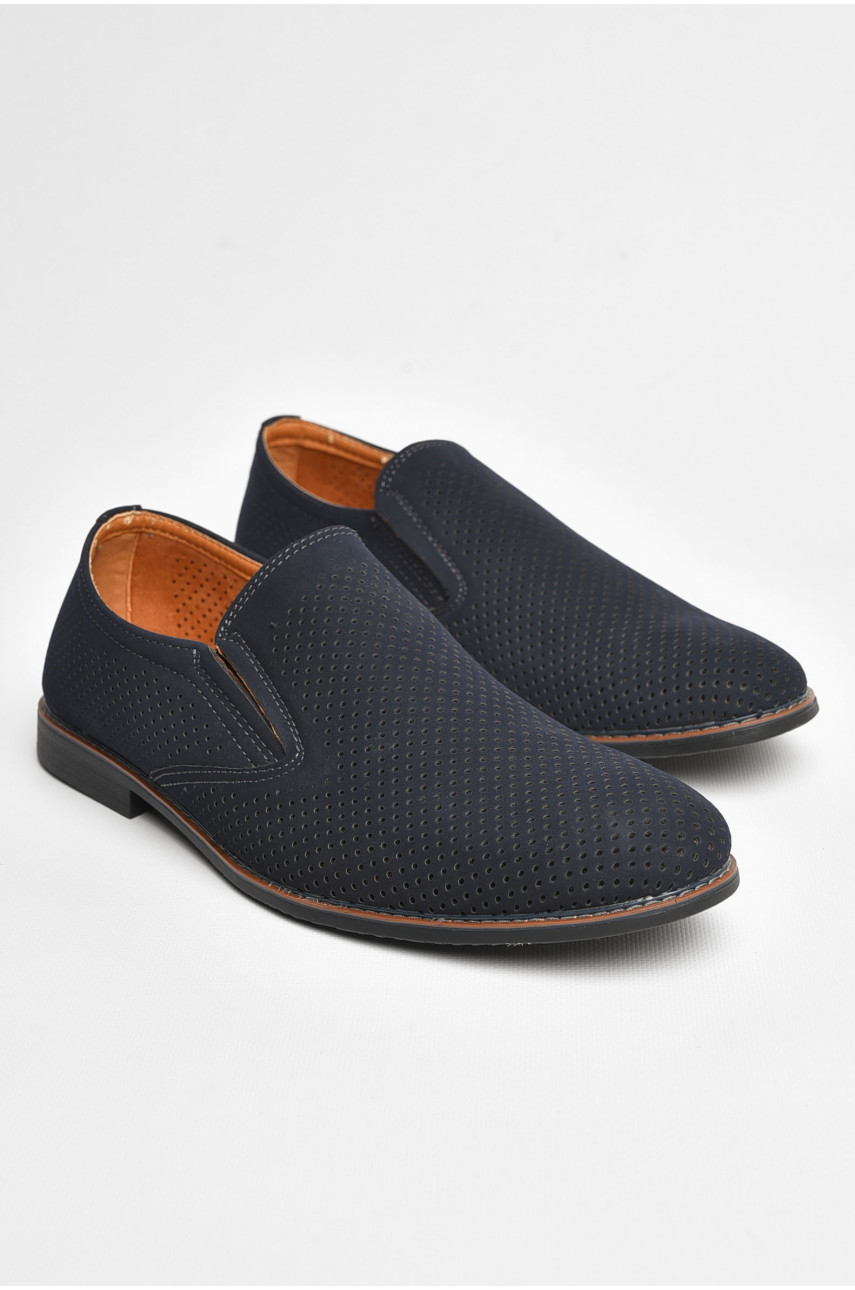 Туфли мужские темно-синего цвета 518-2 205429