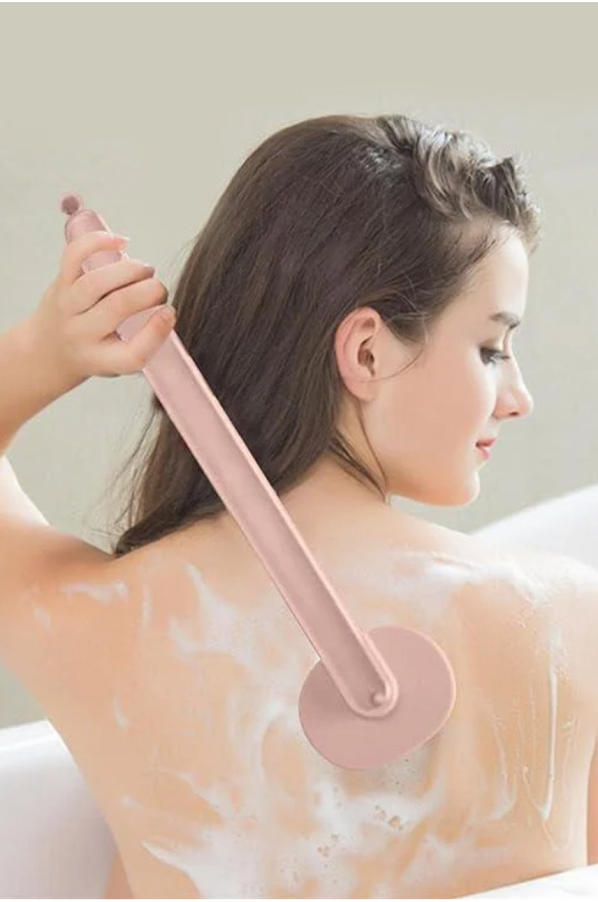 Длинная щетка для душа с дозатором 205451