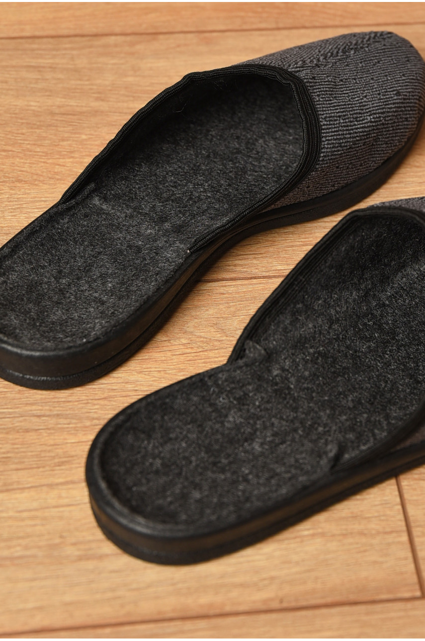 Капці жіночі сірого кольору Луцкие ассорти 205456