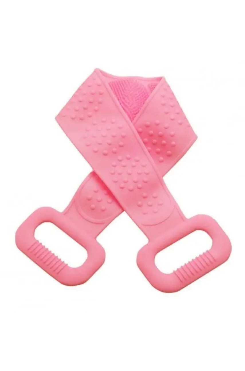 Двусторонняя силиконовая мочалка-массажер для тела Silica Gel Bath Brush 165 205463