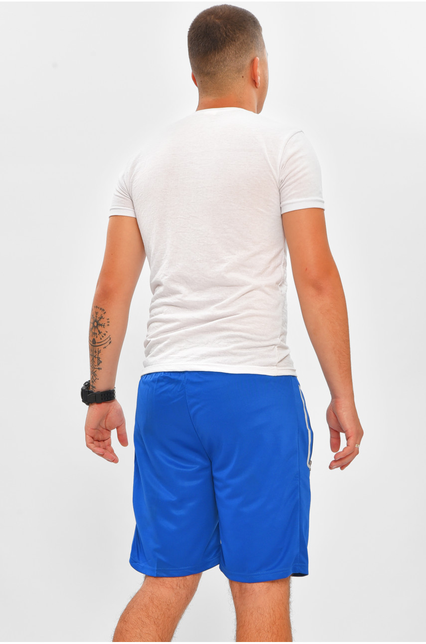 Шорты мужские спортивные синего цвета 1807 205510