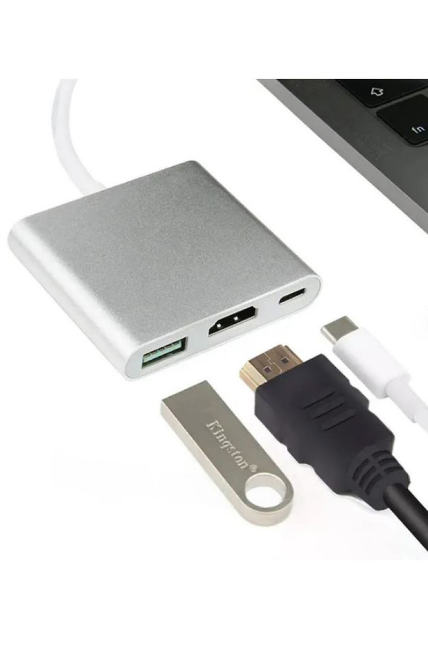 Перехідник Buro USB Type-C - HDMI 391 205546