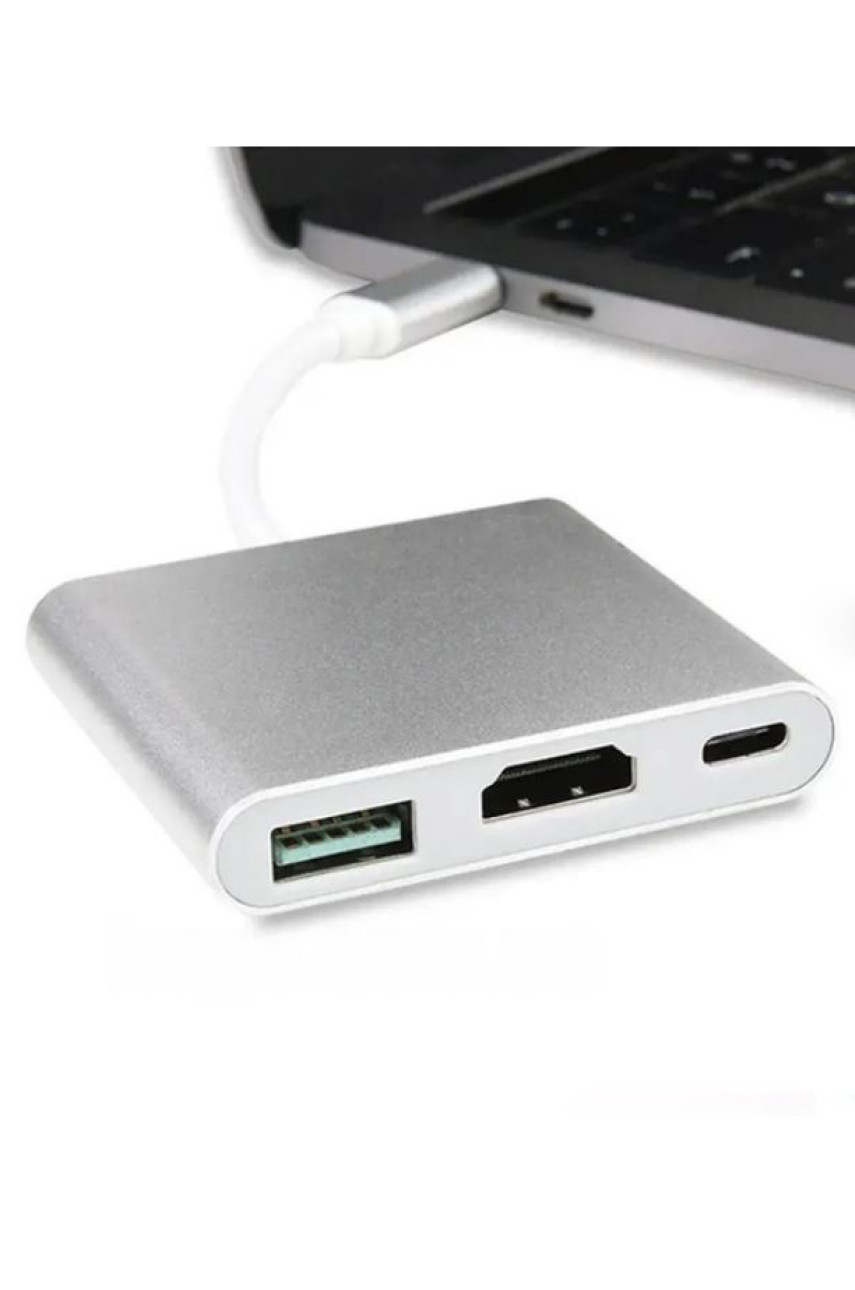 Перехідник Buro USB Type-C - HDMI 391 205546 Перехідник Buro USB Type-C - HDMI 391 205546