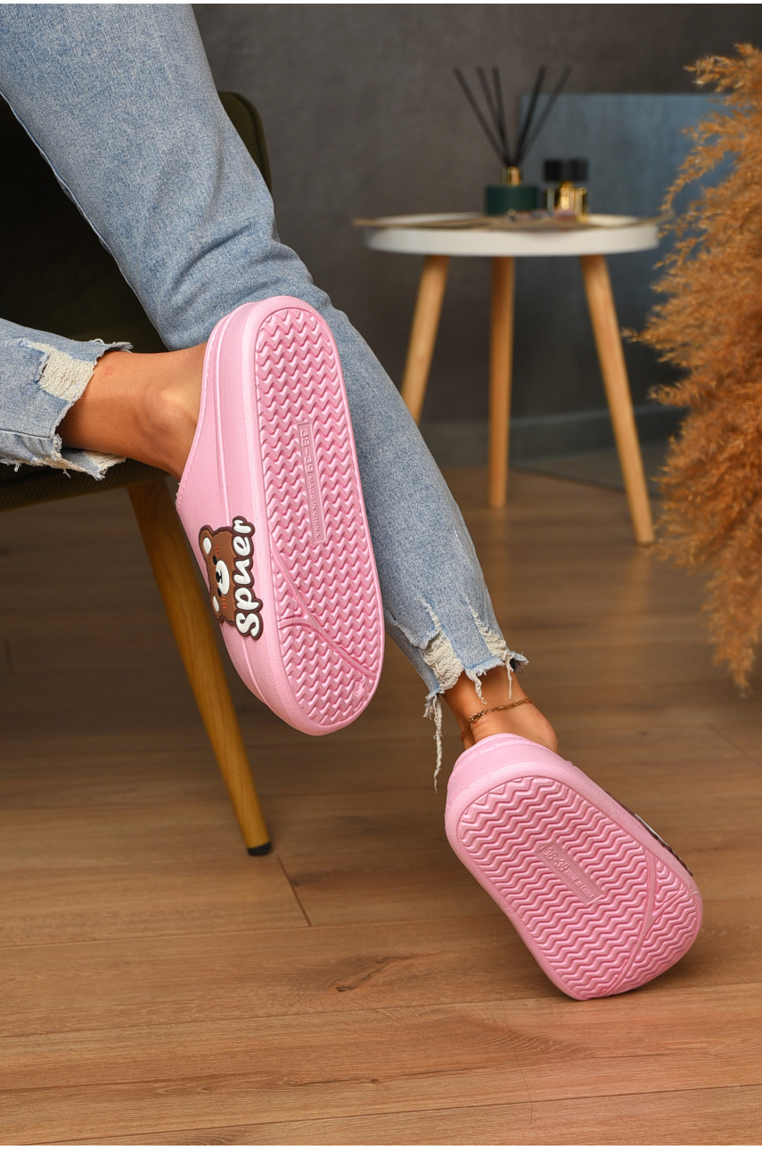 Калоші без задника утеплені рожевого кольору 196 205561 Калоші без задника утеплені рожевого кольору 196 205561