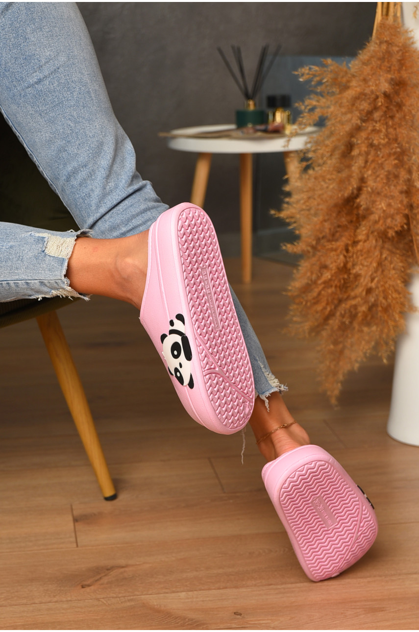 Калоші без задника утеплені рожевого кольору 197 205565