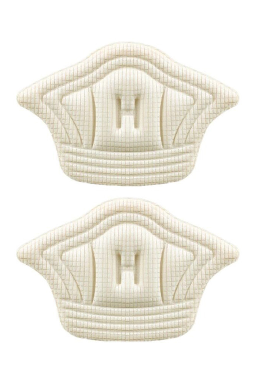 Накладки вставки в обувь от натирания пяток белого цвета 205606