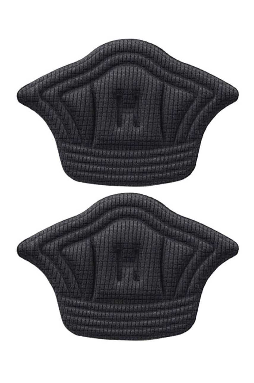 Накладки вставки в обувь от натирания пяток черного цвета 205607