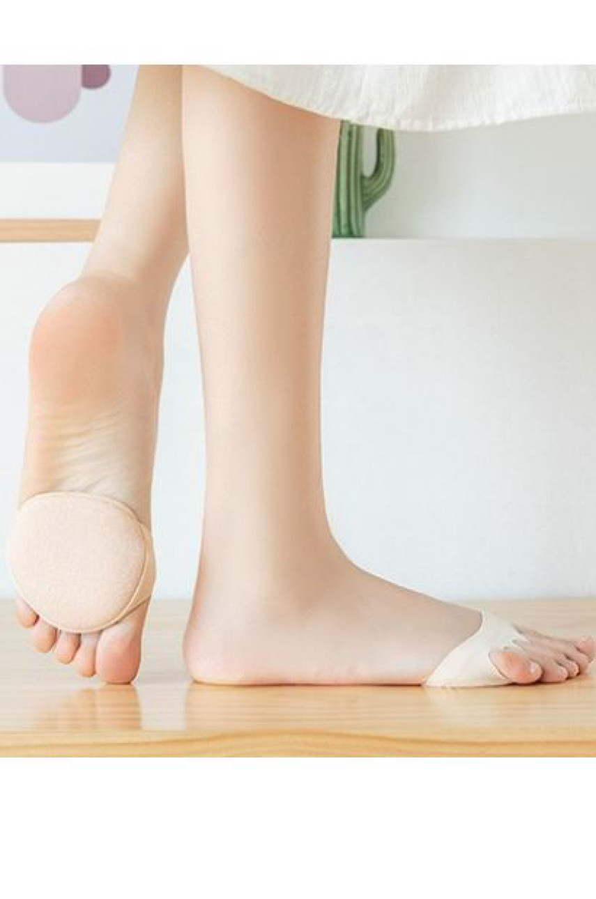 Стелька-манжетка на переднюю часть стопы от мозолей бежевого цвета 205608