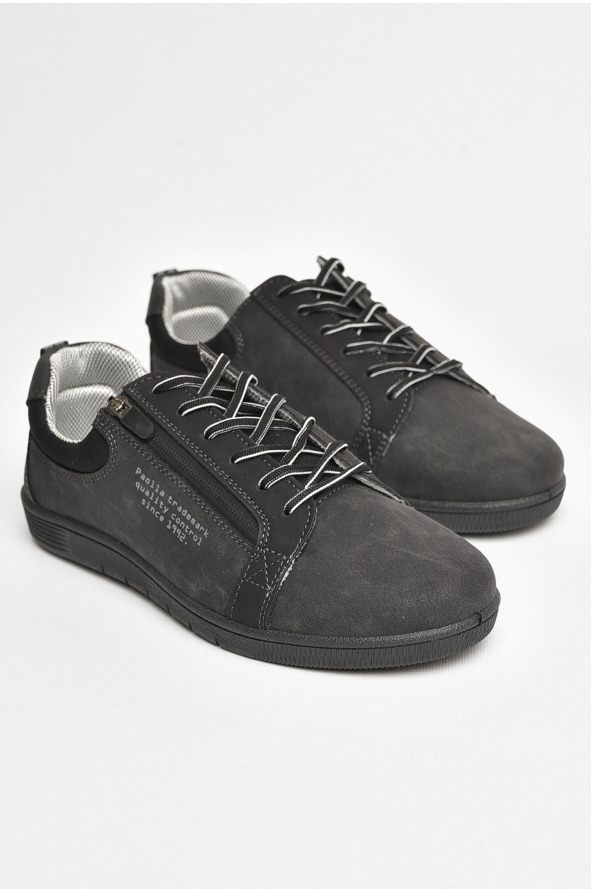 Кроссовки мужские черного цвета 169 205616