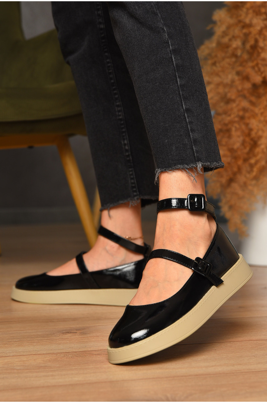 Лофери жіночі чорного кольору Е397-7 205631