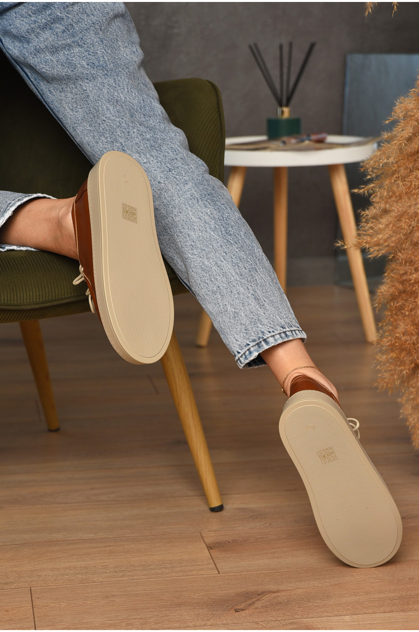 Туфлі-лофери жіночі коричневого кольору Е373-5 205633 Туфлі-лофери жіночі коричневого кольору Е373-5 205633