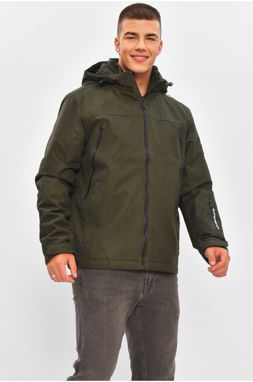 Куртка мужская демисезонная цвета хаки 217 205663
