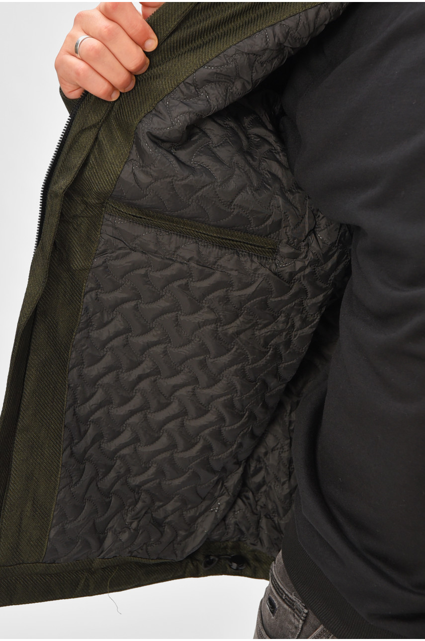 Куртка мужская демисезонная цвета хаки 217 205663