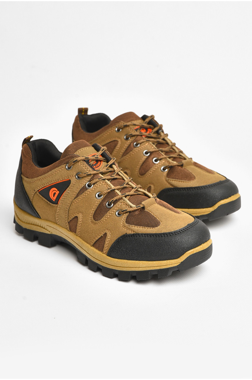 Кроссовки мужские  светло-коричневого цвета FС303 205675