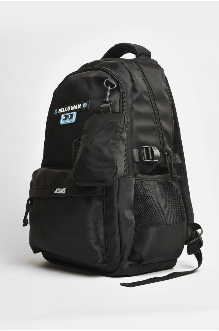 Рюкзак дитячий для хлопчика чорного кольору 2026 205681