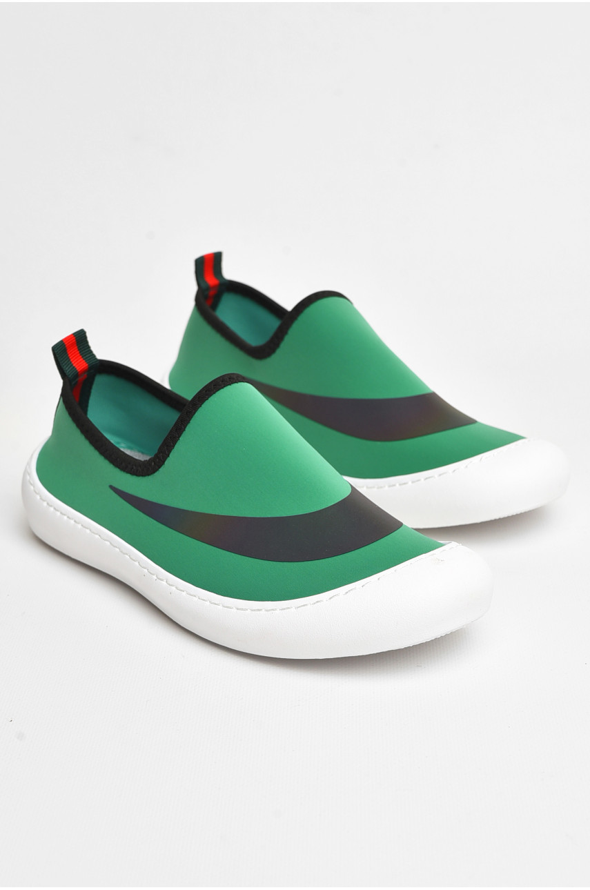 Мокасины мужские зеленого цвета 5001 205685