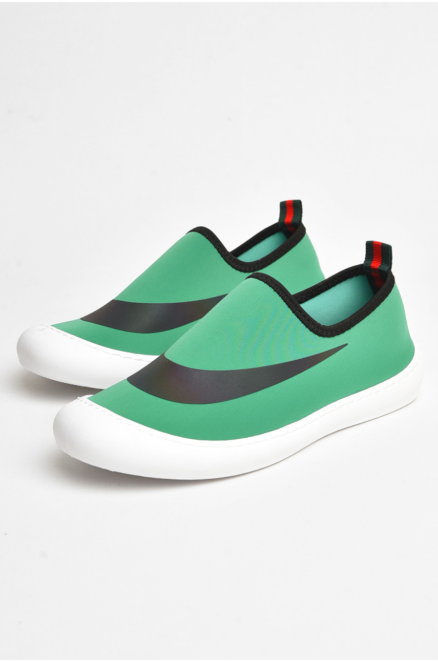 Мокасины мужские зеленого цвета 5001 205685