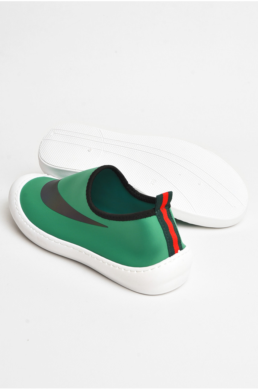 Мокасины мужские зеленого цвета 5001 205685