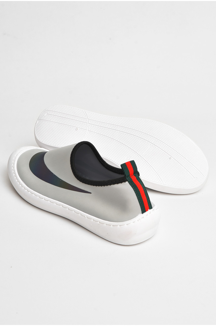 Мокасины мужские серого цвета 5001 205686