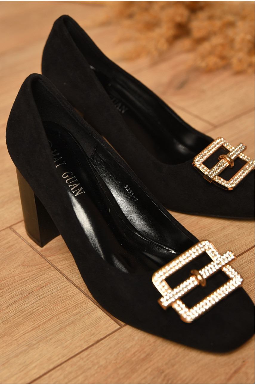 Туфлі жіночі чорного кольору 3251-1 205689